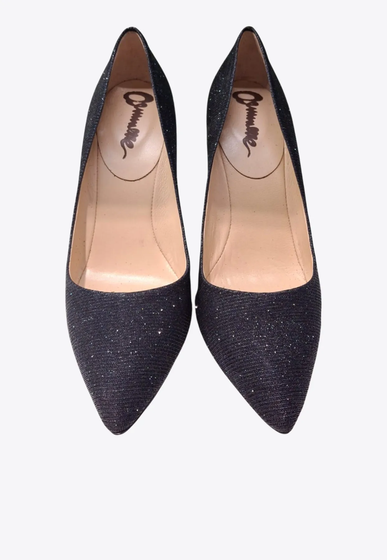 100 Lurex Pointed Pumps