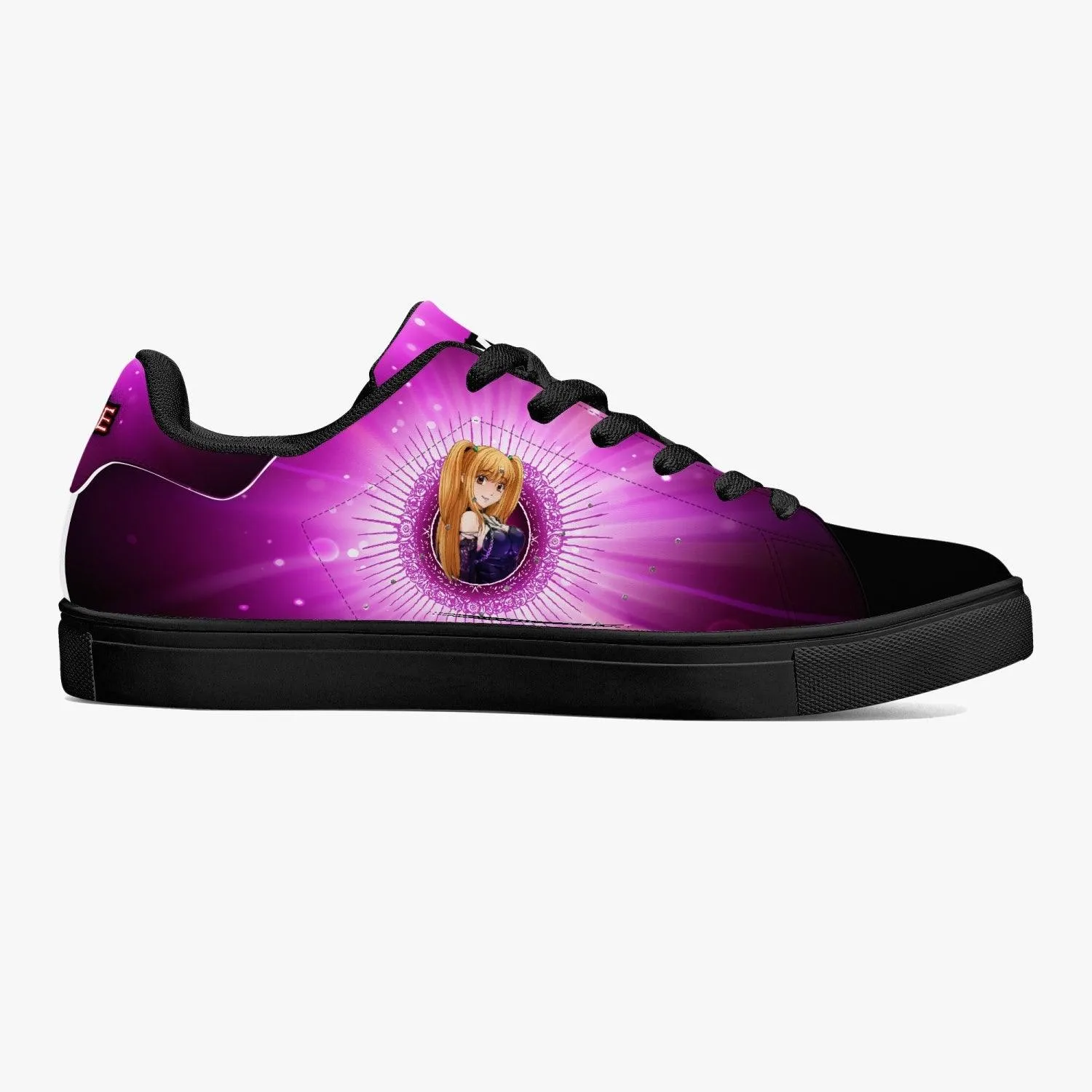 Death Note Misa Pink Purple Skate Anime Shoes