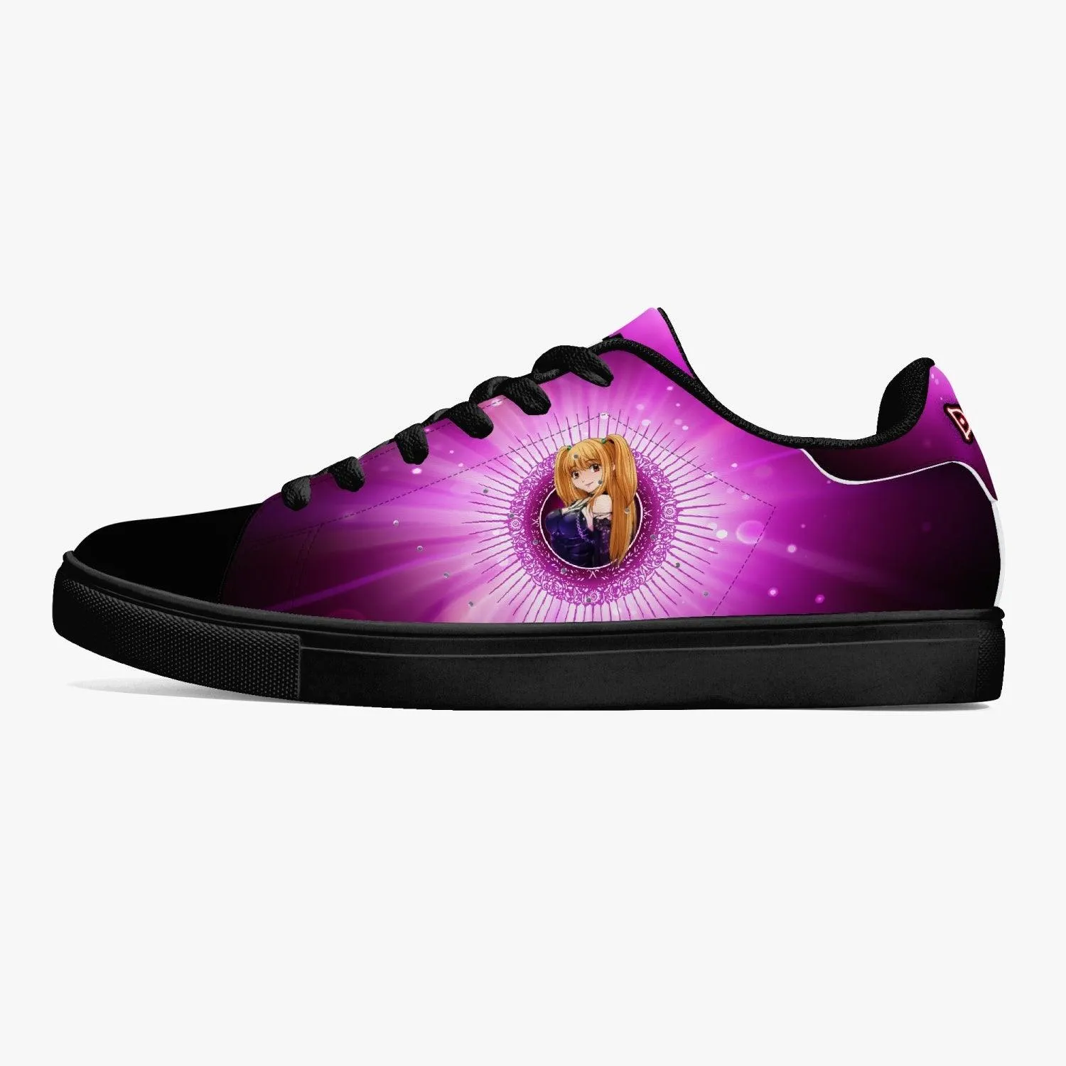 Death Note Misa Pink Purple Skate Anime Shoes
