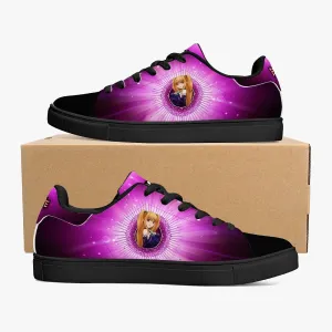Death Note Misa Pink Purple Skate Anime Shoes