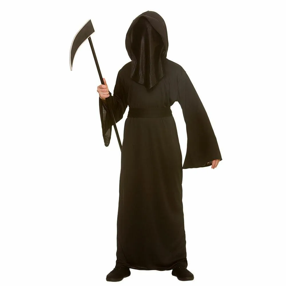 Faceless Reaper Childs Fancy Dress Costume Halloween