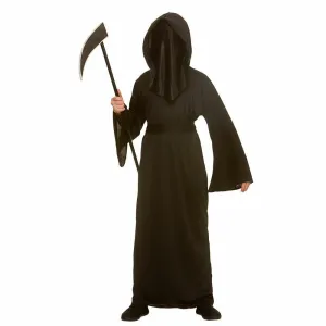 Faceless Reaper Childs Fancy Dress Costume Halloween