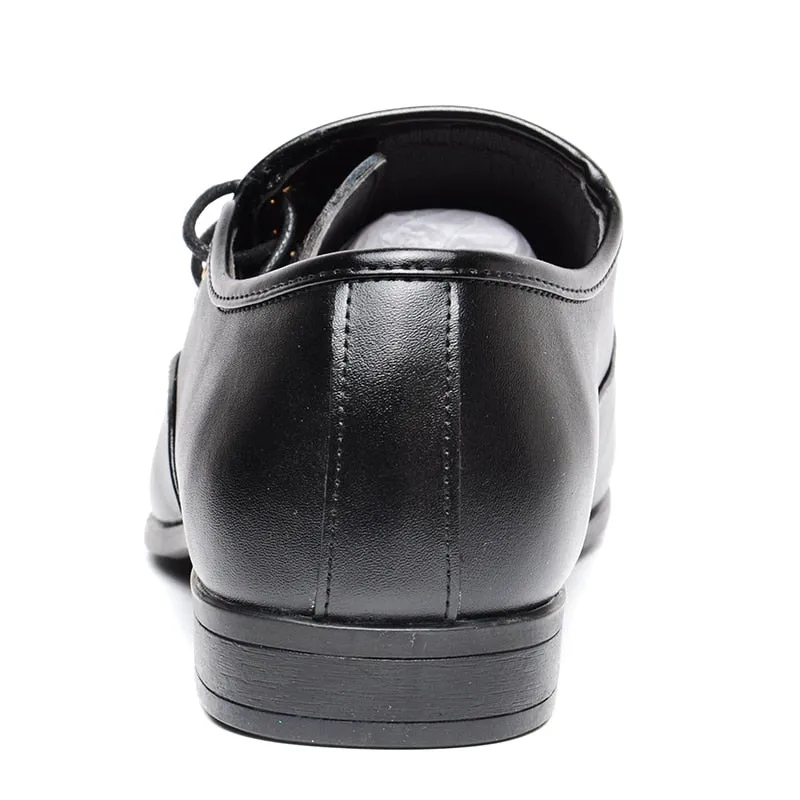 Jinquedai Italian men's leather shoes large size luxury dress shoes men's high quality office loafers men's casual wedding shoes