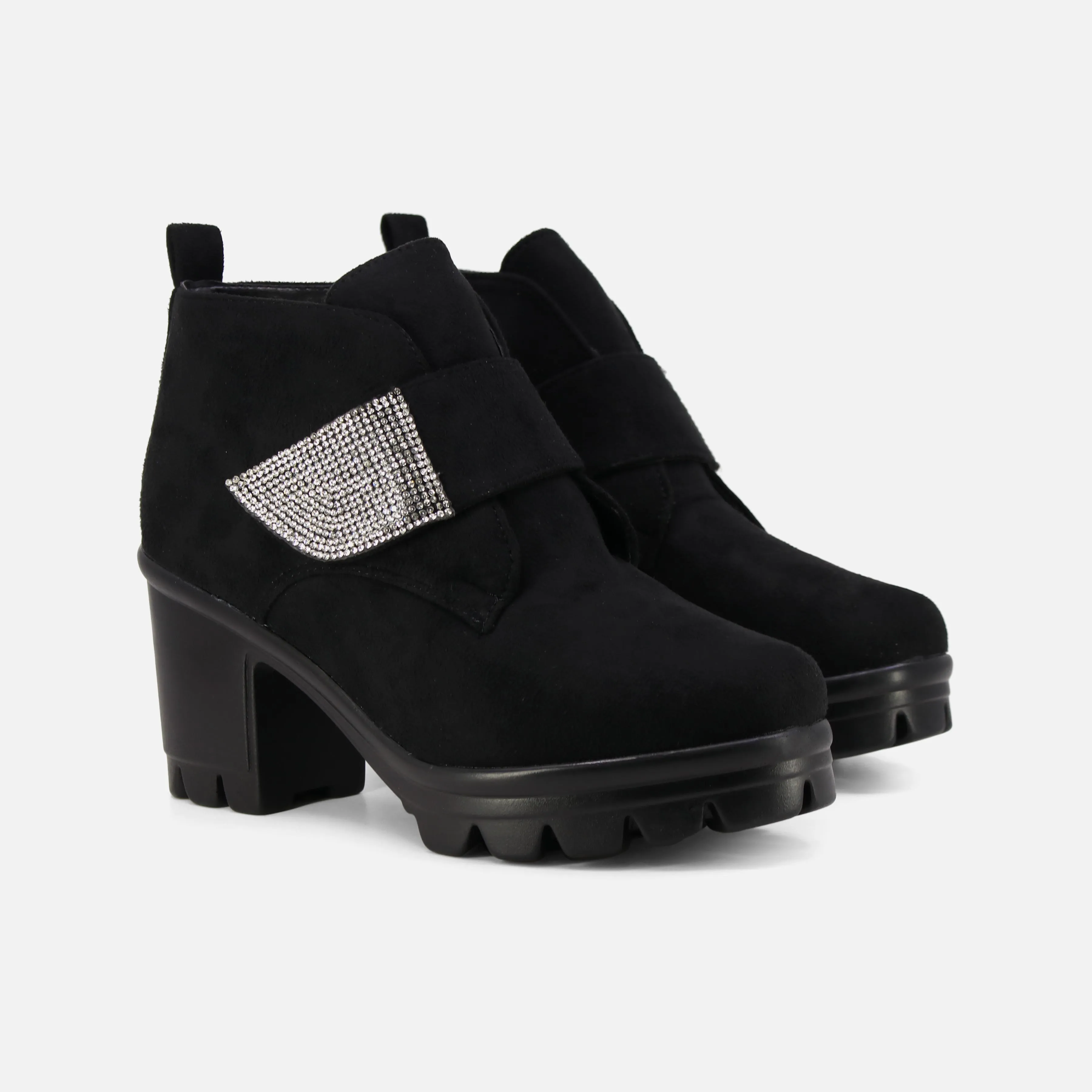LADIES CASUAL VELCRO BOOTS