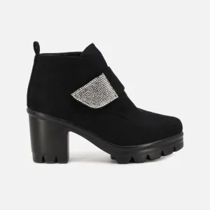 LADIES CASUAL VELCRO BOOTS