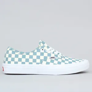 Vans Authentic Pro Shoes (Checkerboard) Smoke Blue